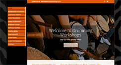 Desktop Screenshot of drumming-workshops.co.uk